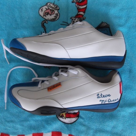 steve mcqueen hunziker sebring racing drifting driving shoes size 5 main image 8